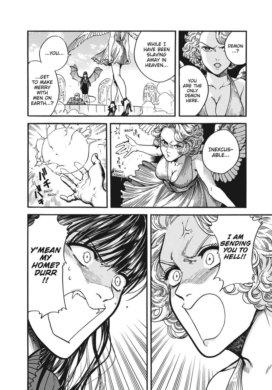 Eniale & Dewiela panga page of the two ladies arguing.