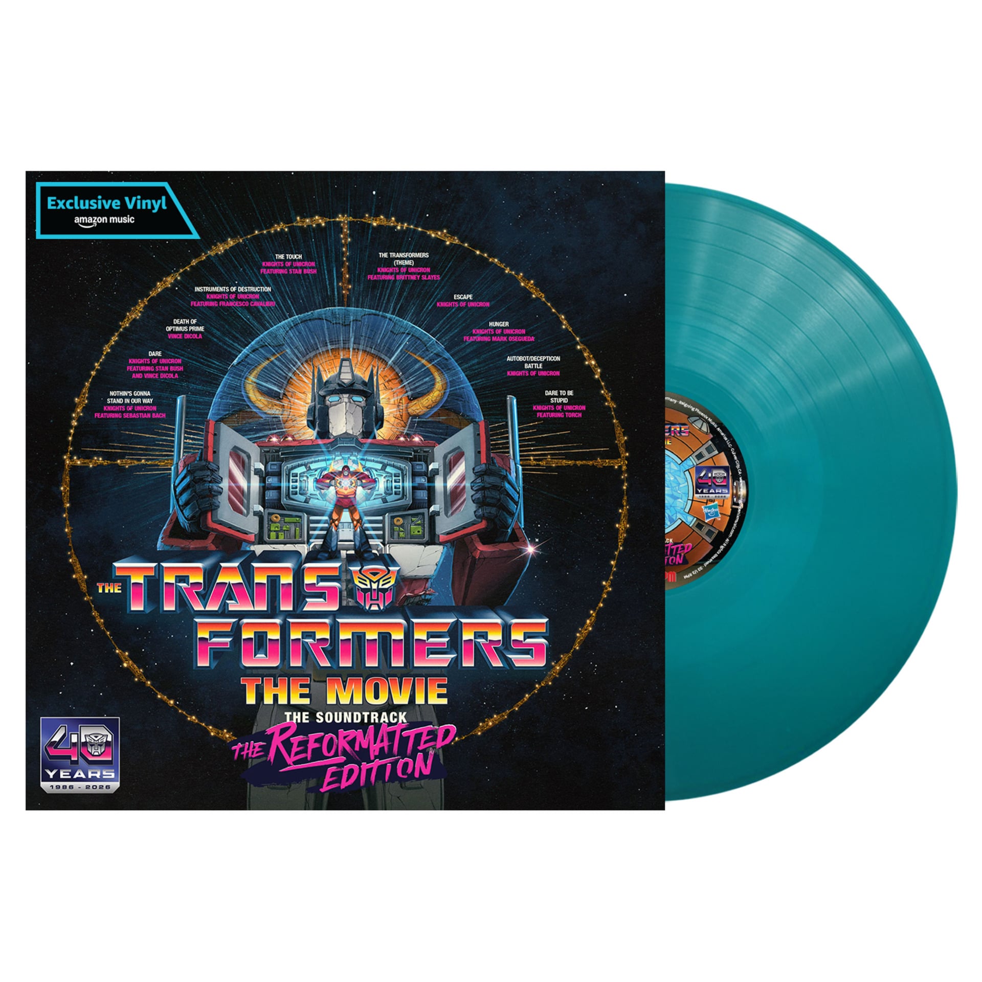 Tf The Movie The Soundtrack The Reformatted Edition Lp Amazon Exclusive Primus Teal