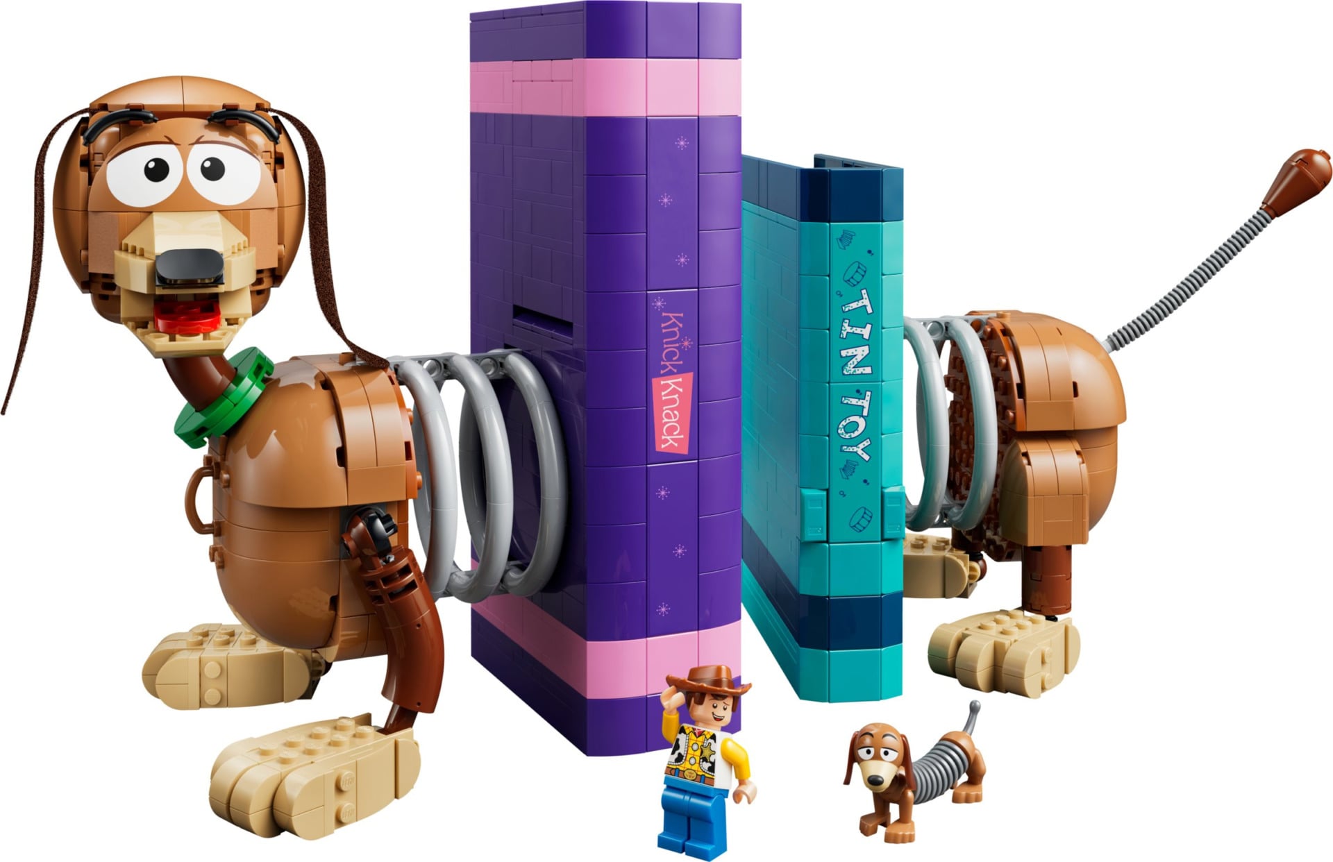 Lego Toy Story Slinky Dog Bookends