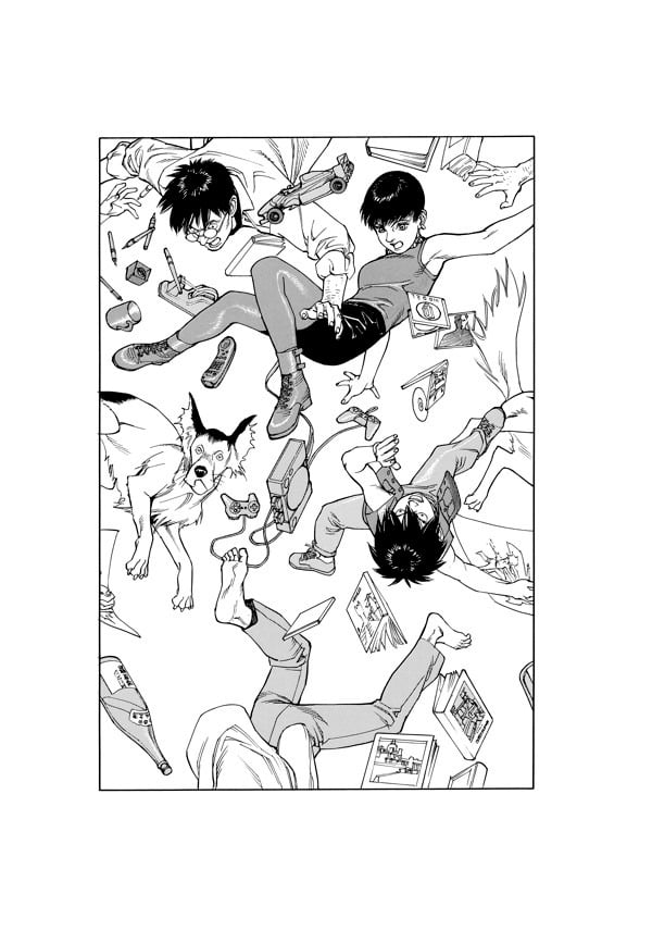 Opus illustration by Satoshi Kon