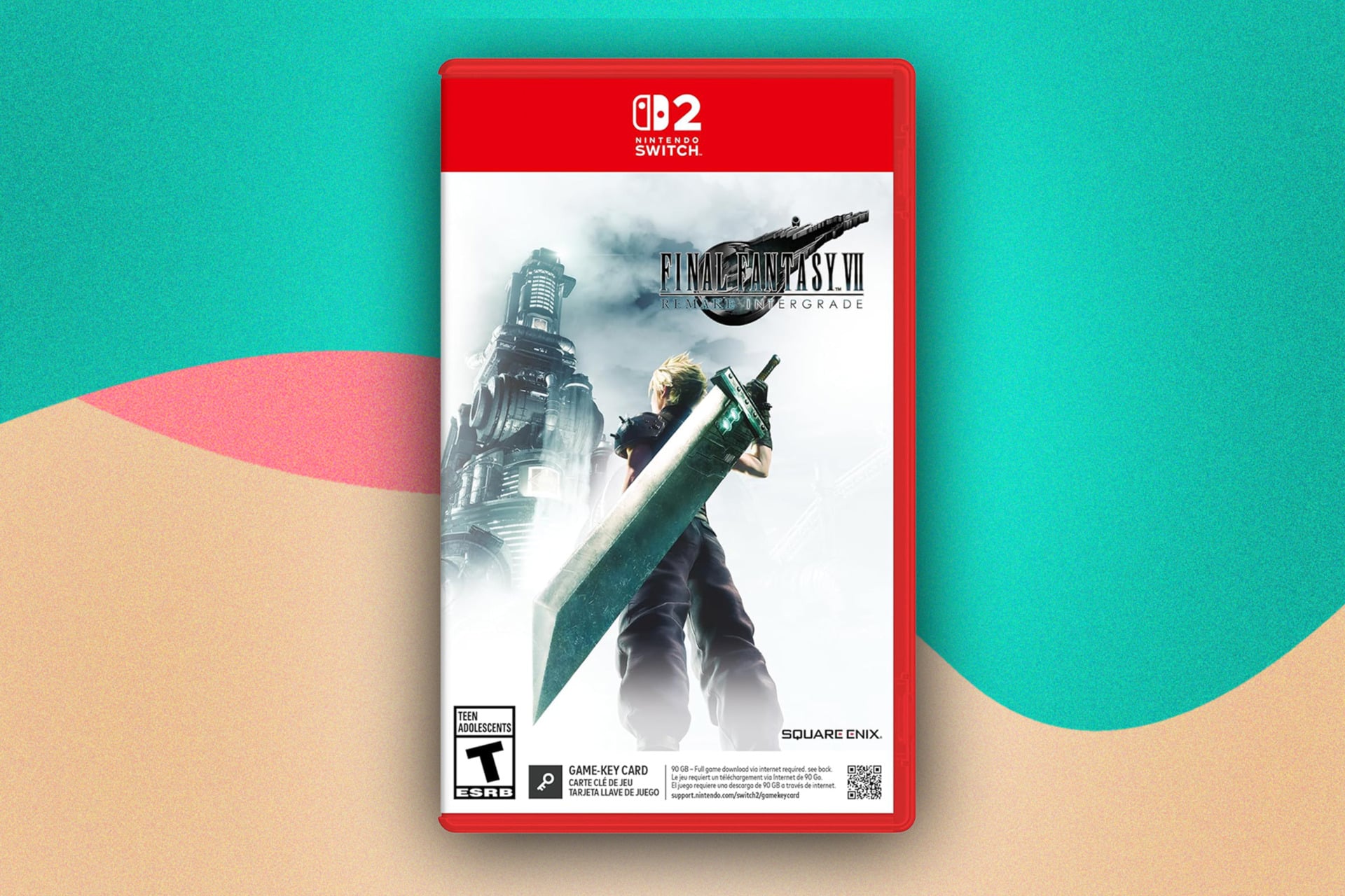 An image of the Final Fantasy VII Remake Intergrade (Switch 2).