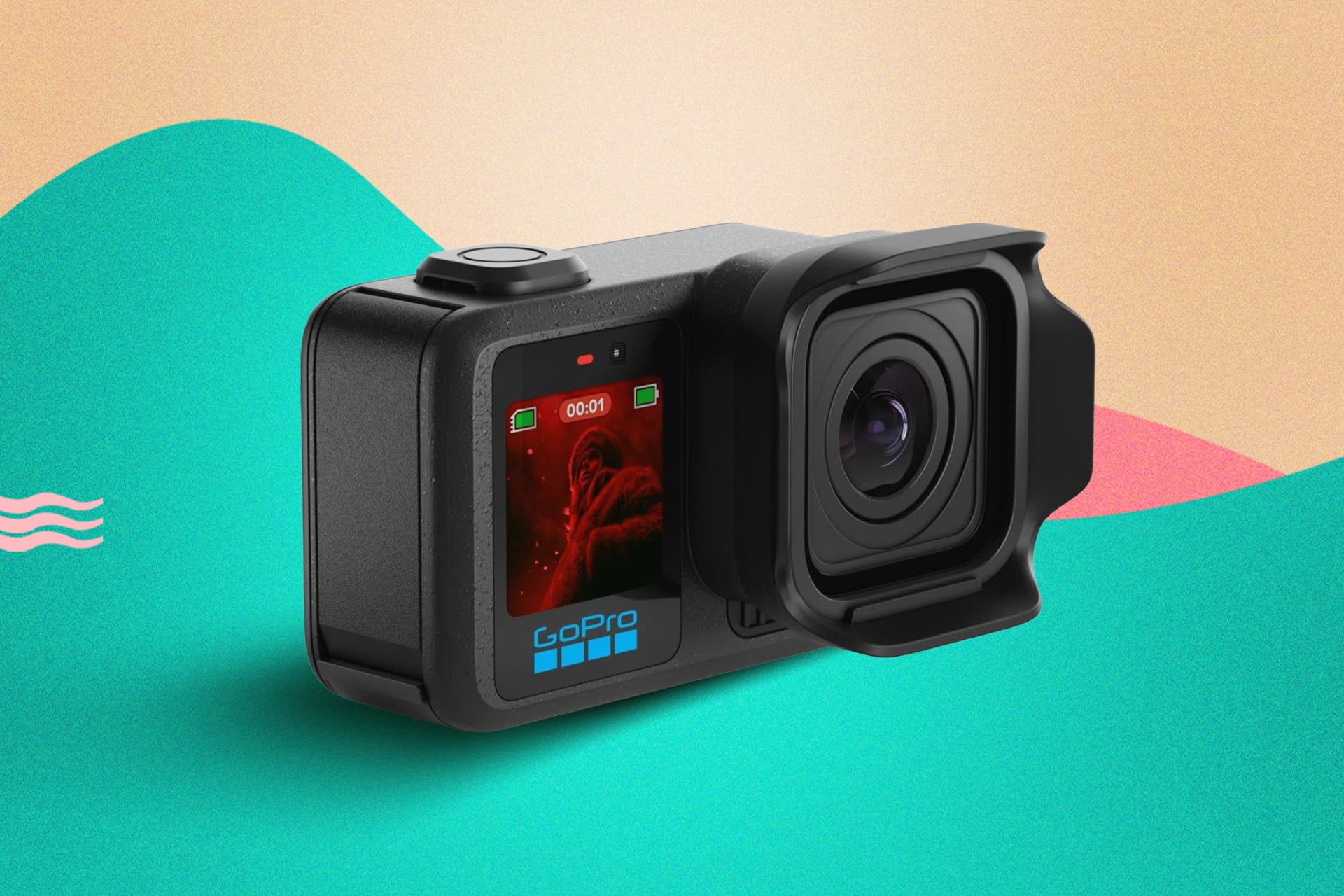A product image of the GoPro Mission 1 Pro.