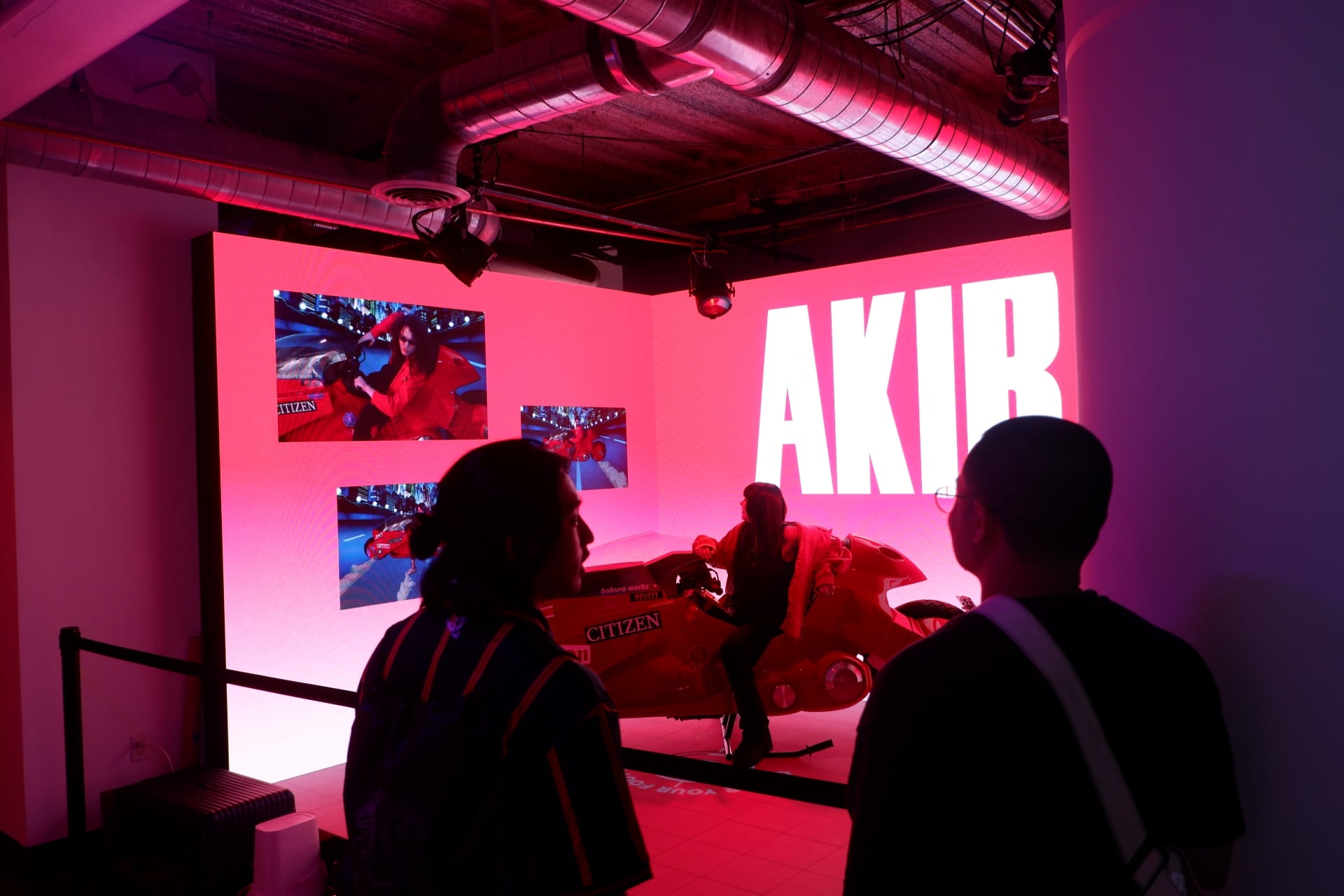 Kodansha House Akira bike attraction.