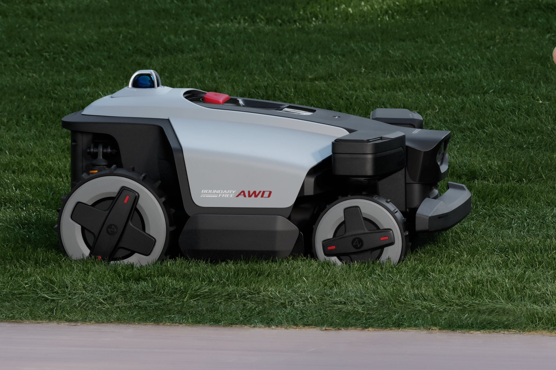 Rockmow X120h Mowing in grass
