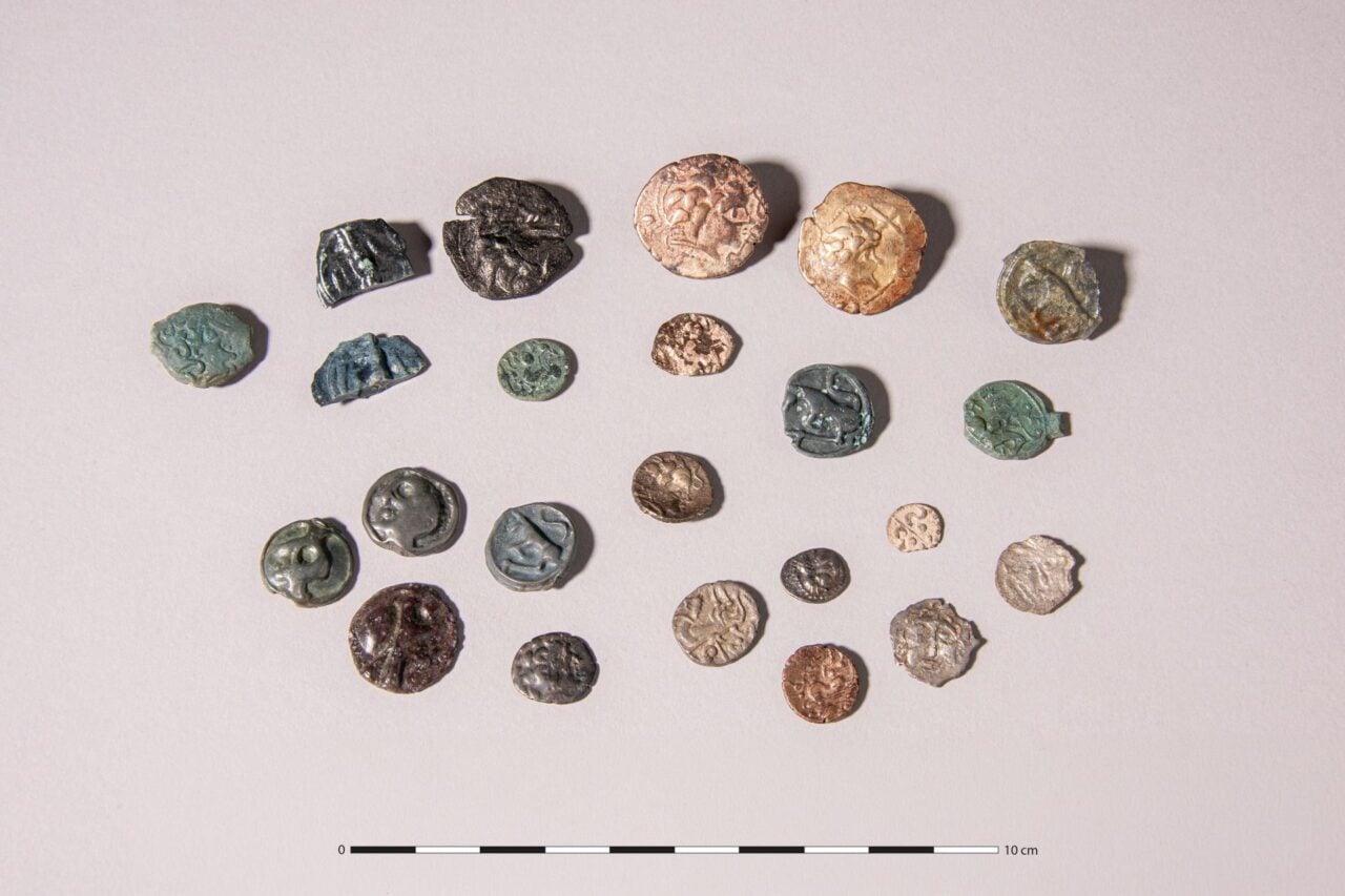 Mutilated Gallic Coins