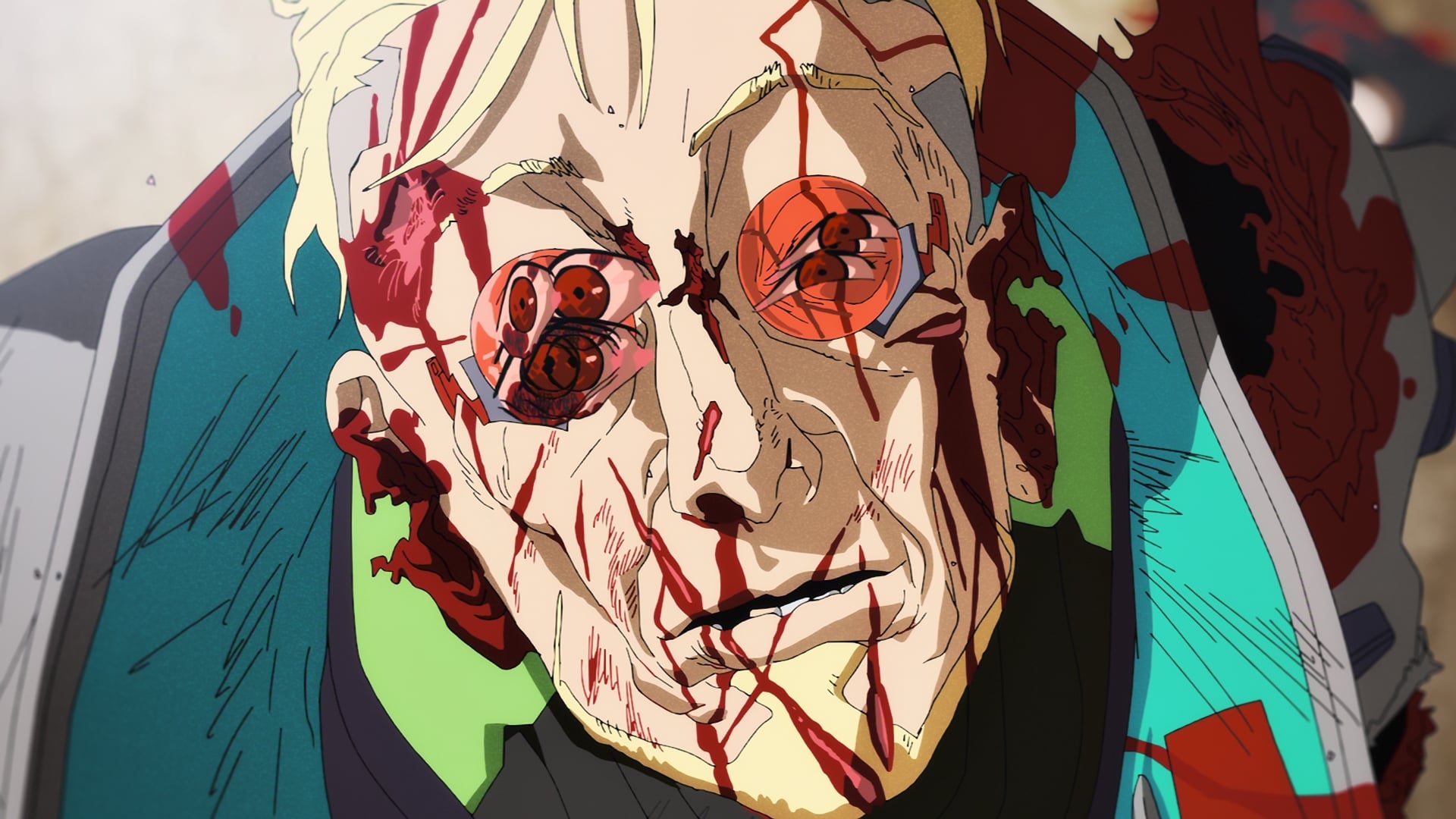 Cyberpunk: Edgerunners 2 still of Weak Kingsley.