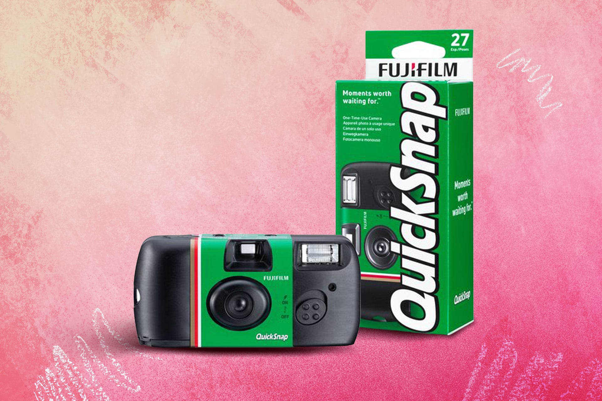 An image of the Fujifilm Quicksnap (2 Pack).
