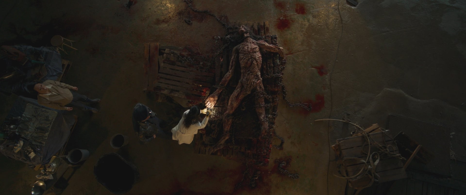 Hope still of doctors dissecting an alien.