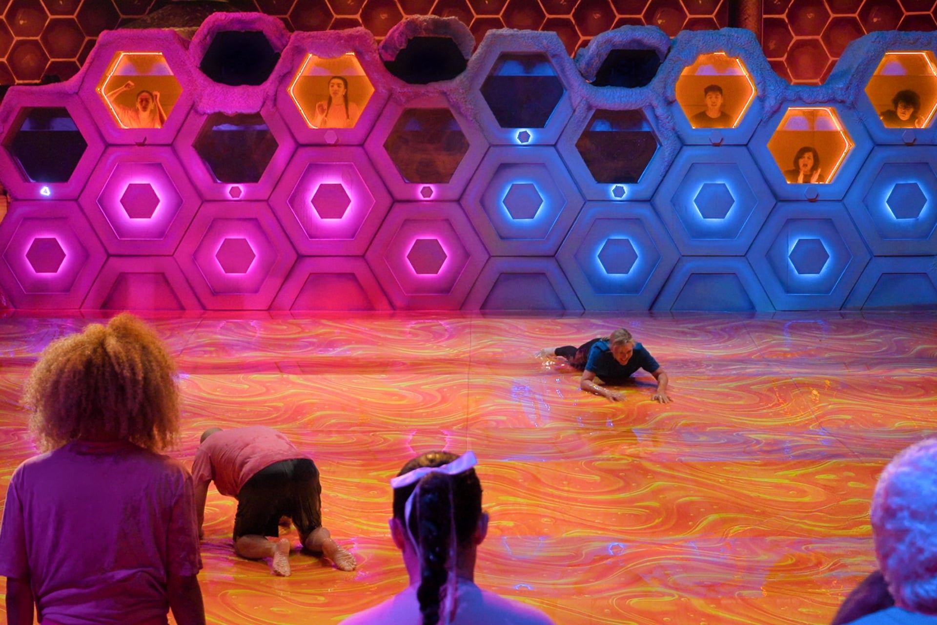 Wonka's The Golden Ticket Floor